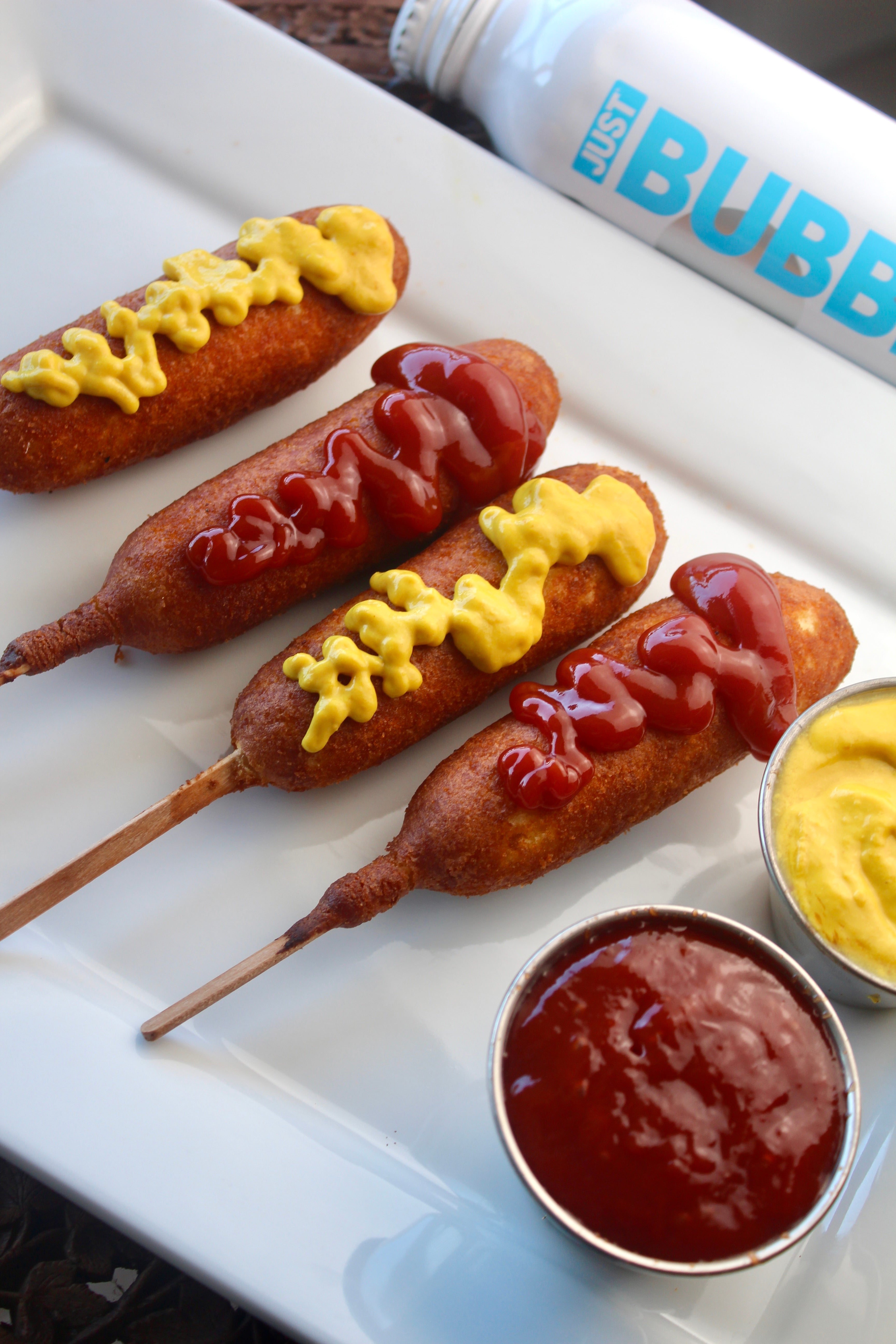 Low Carb High Protein Keto Corn Dogs – JUST WATER
