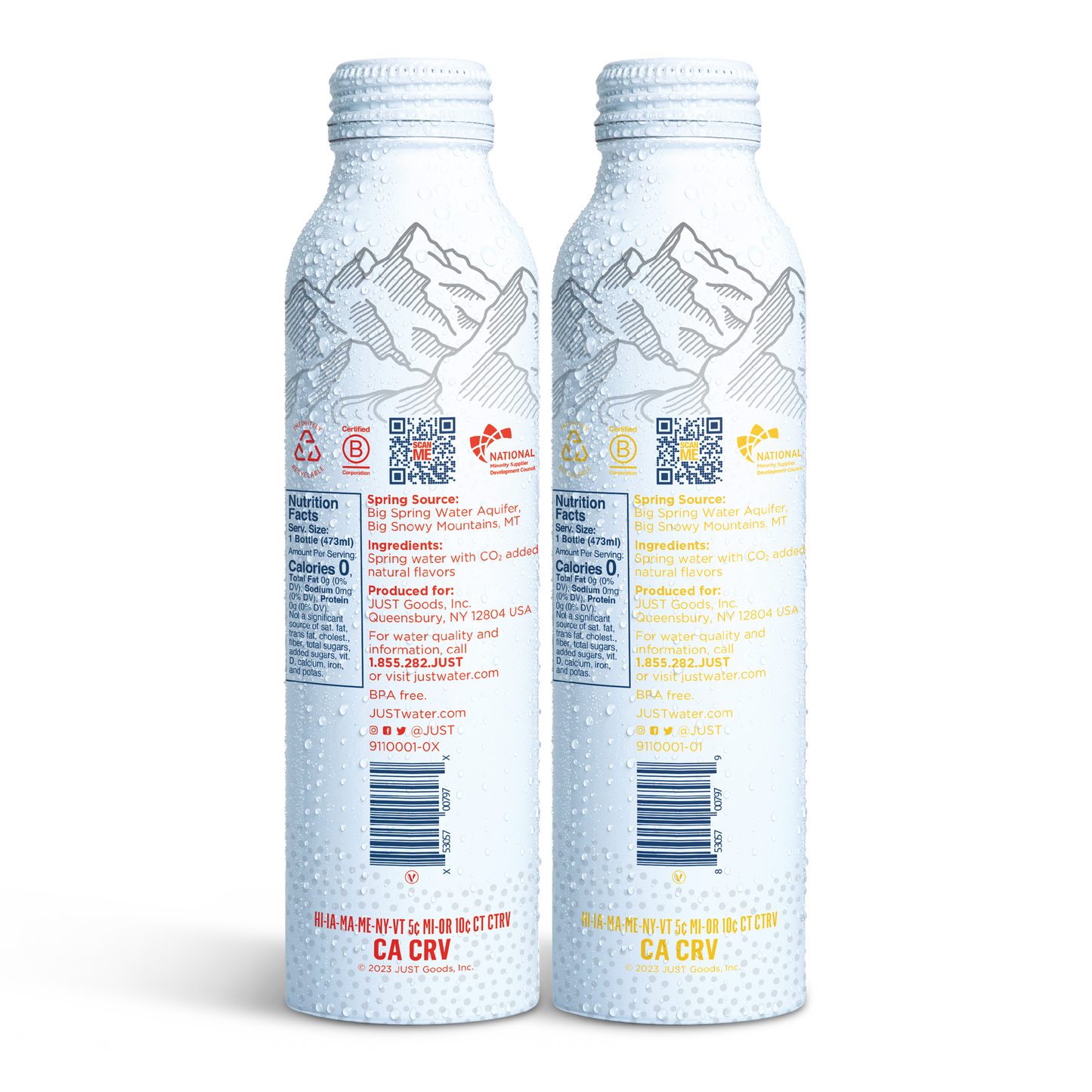 Strawberry Bubbles & Lemon Bubbles Bundle-- 16 fl oz | 24 Pack