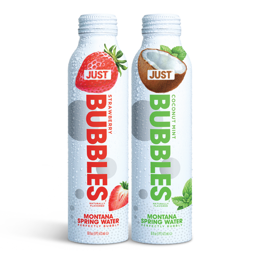 Strawberry Bubbles & Coconut Mint Bubbles Bundle-- 16 fl oz | 24 Pack