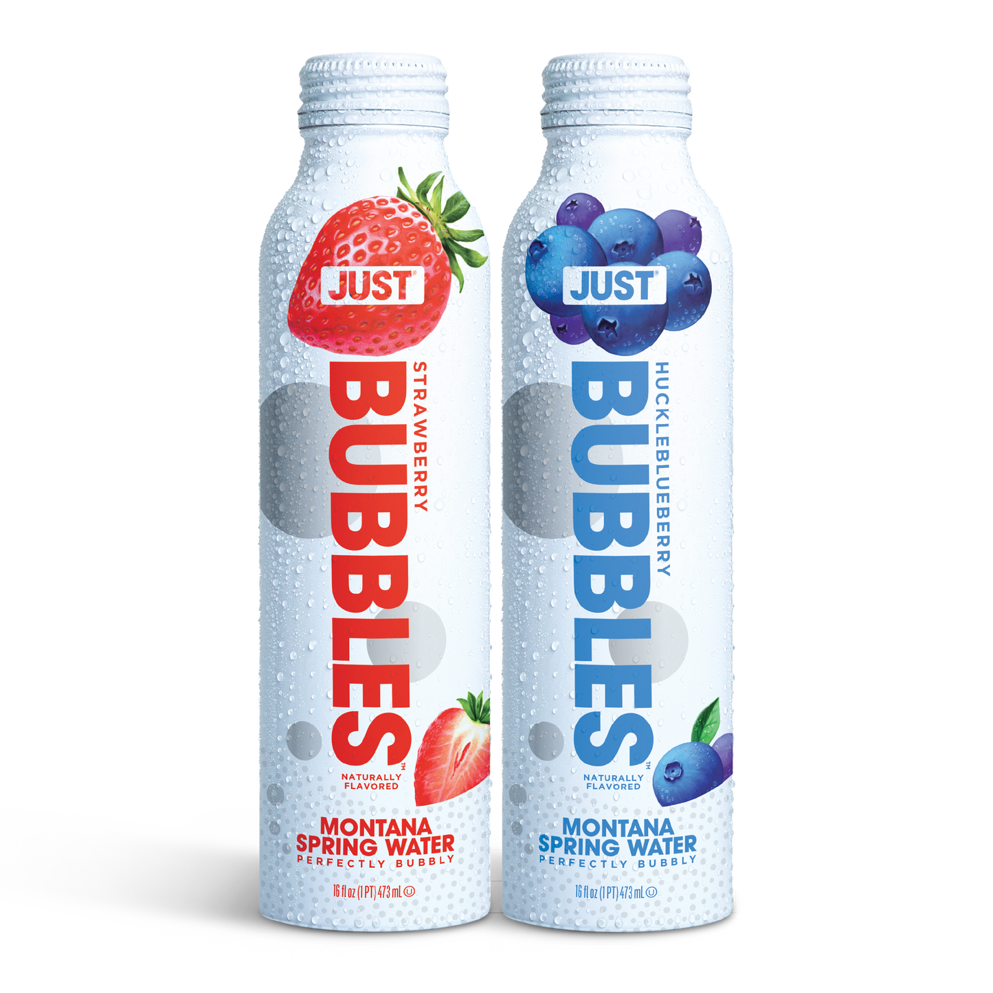 Strawberry Bubbles & HuckleBlueberry Bubbles Bundle-- 16 fl oz | 24 Pack