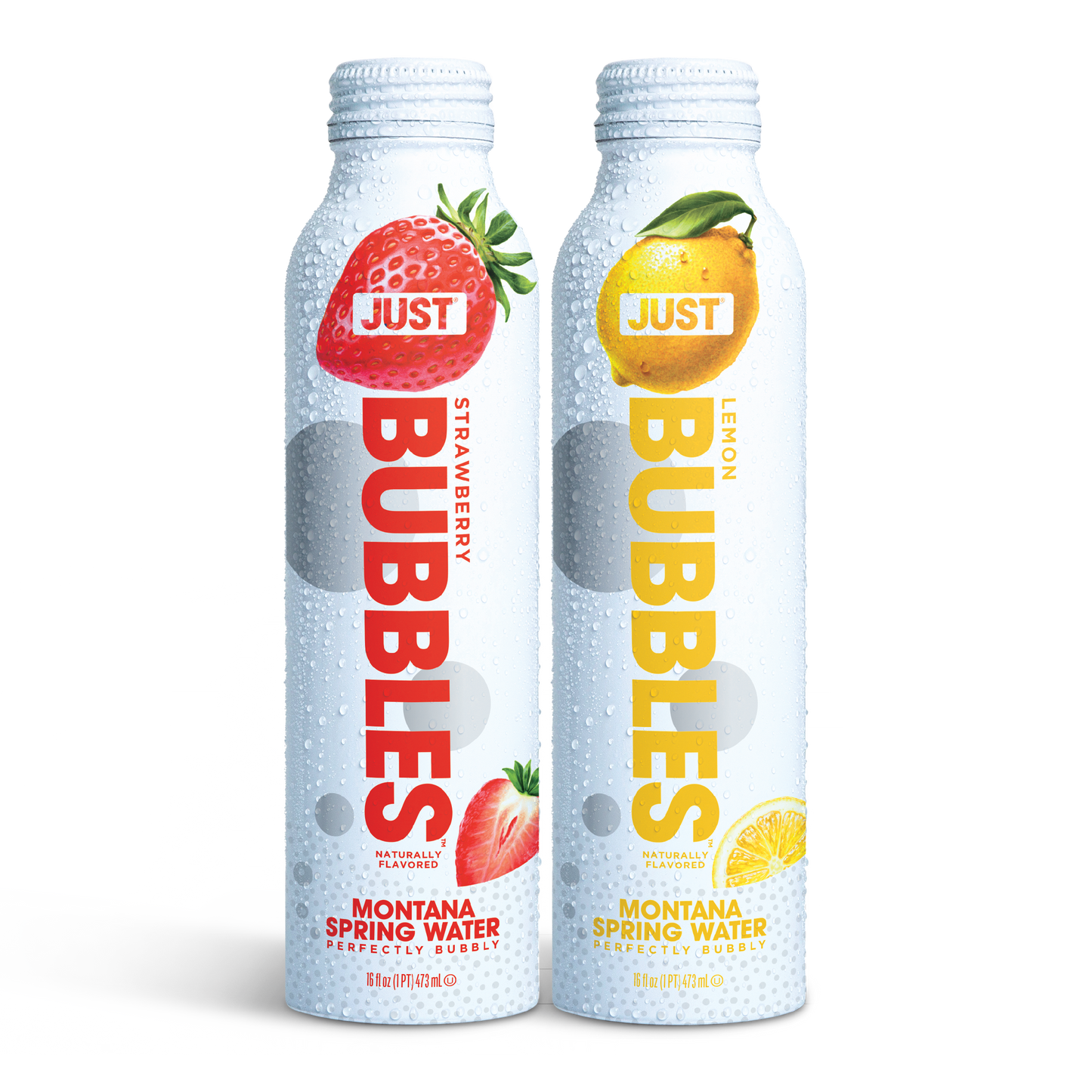 Strawberry Bubbles & Lemon Bubbles Bundle-- 16 fl oz | 24 Pack