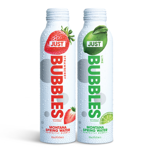 Strawberry Bubbles & Lime Bubbles Bundle-- 16 fl oz | 24 Pack