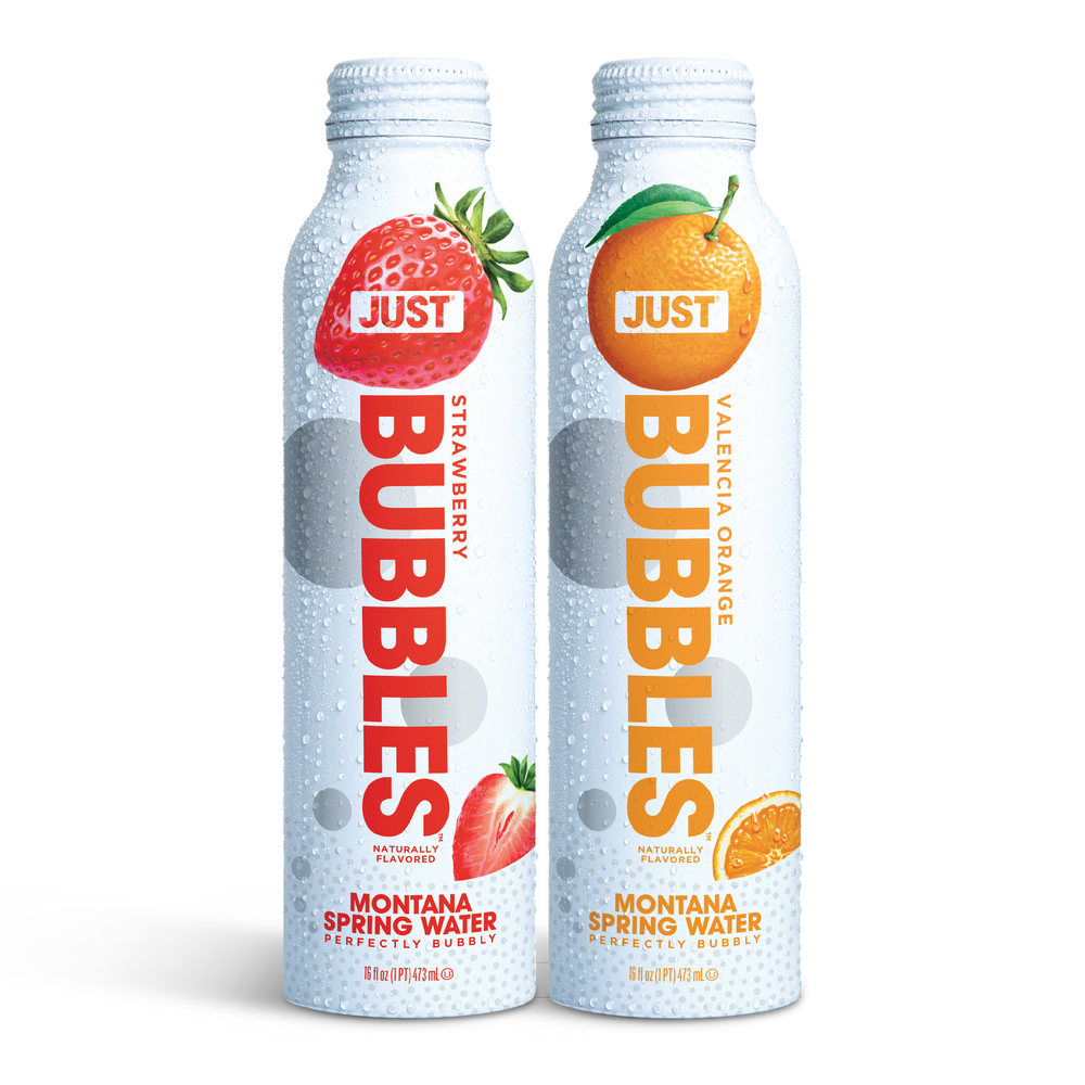 Strawberry Bubbles & Valencia Orange Bubbles Bundle-- 16 fl oz | 24 Pack