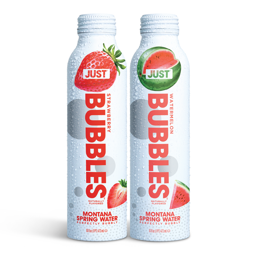 Strawberry Bubbles & Watermelon Bubbles Bundle-- 16 fl oz | 24 Pack