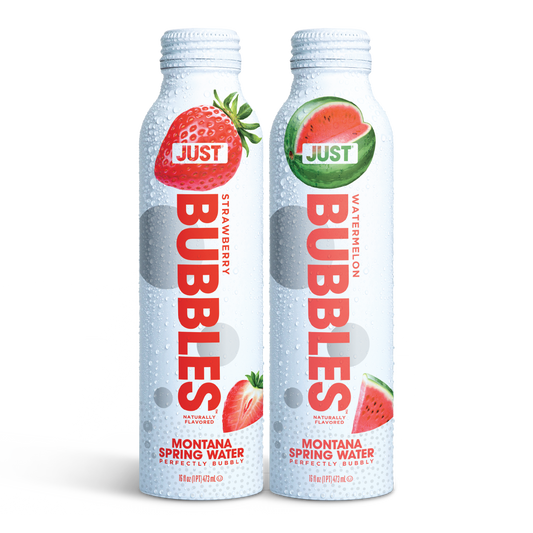 Strawberry Bubbles & Watermelon Bubbles Bundle-- 16 fl oz | 24 Pack