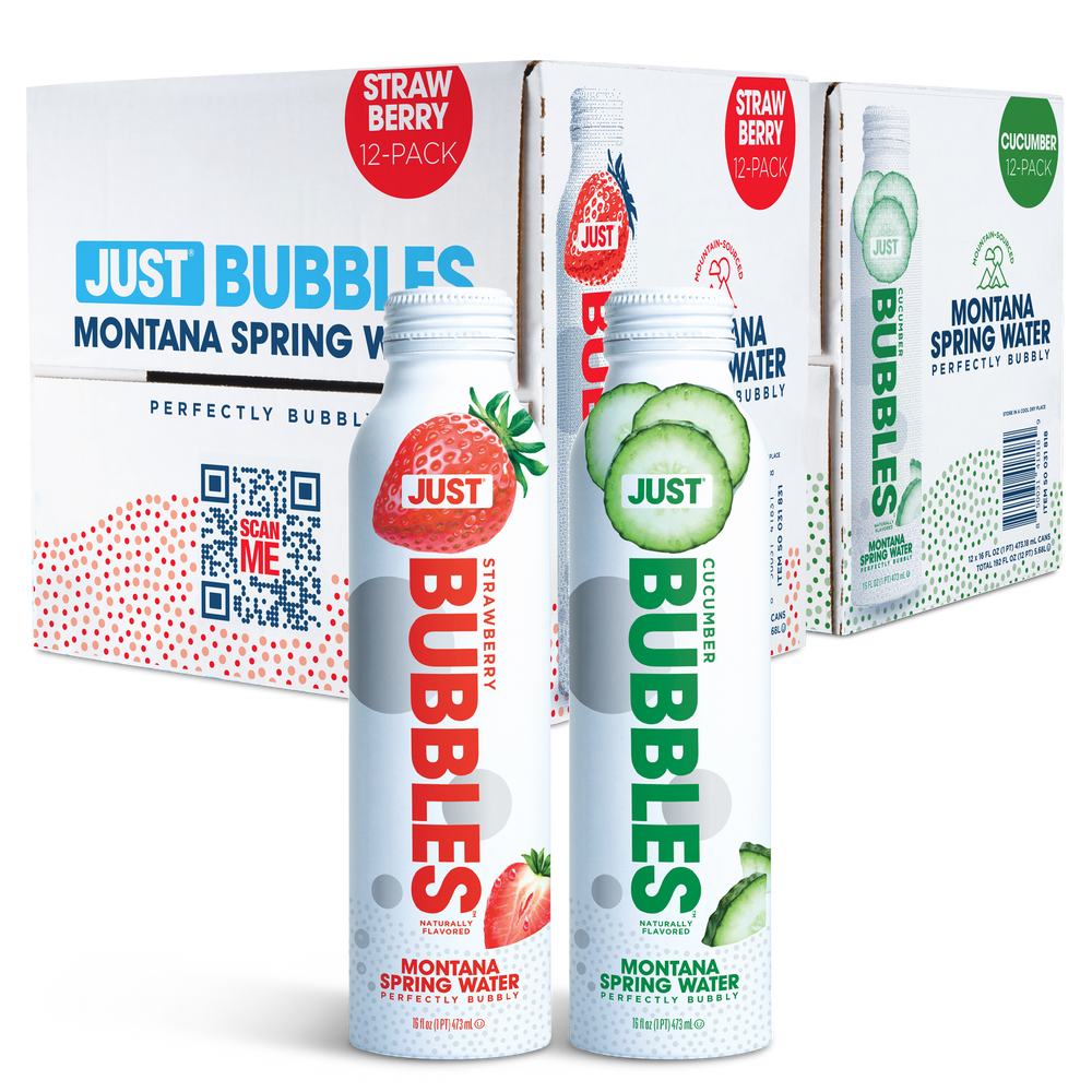 Strawberry Bubbles & Cucumber Bubbles Bundle-- 16 fl oz | 24 Pack