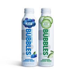 Cucumber Bubbles & HuckleBlueberry Bubbles Bundle-- 16 fl oz | 24 Pack