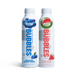 HuckleBlueberry Bubbles & Watermelon Bubbles Bundle-- 16 fl oz | 24 Pack