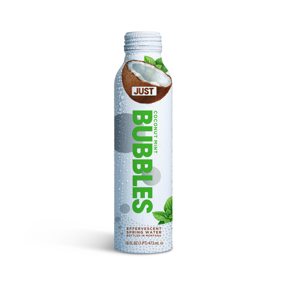 Coconut Mint Bubbles-- 16 fl oz | 24 Pack - JUST WATER