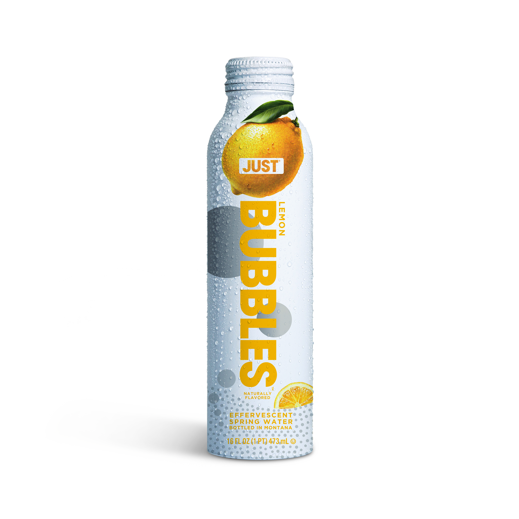 Lemon Bubbles-- 16 fl oz | 24 Pack - JUST WATER