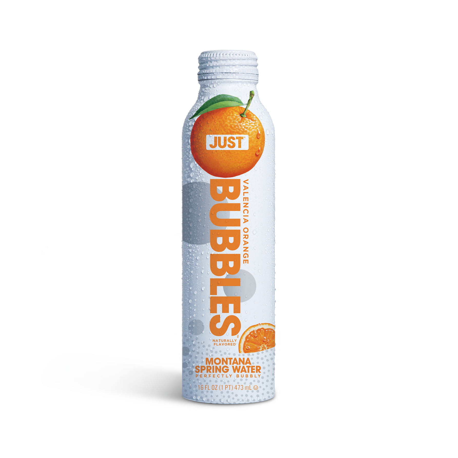 Valencia Orange Bubbles-- 16 fl oz | 24 Pack - JUST WATER