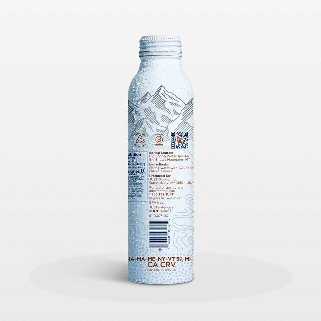 Coconut Mint Bubbles-- 16 fl oz | 24 Pack - JUST WATER