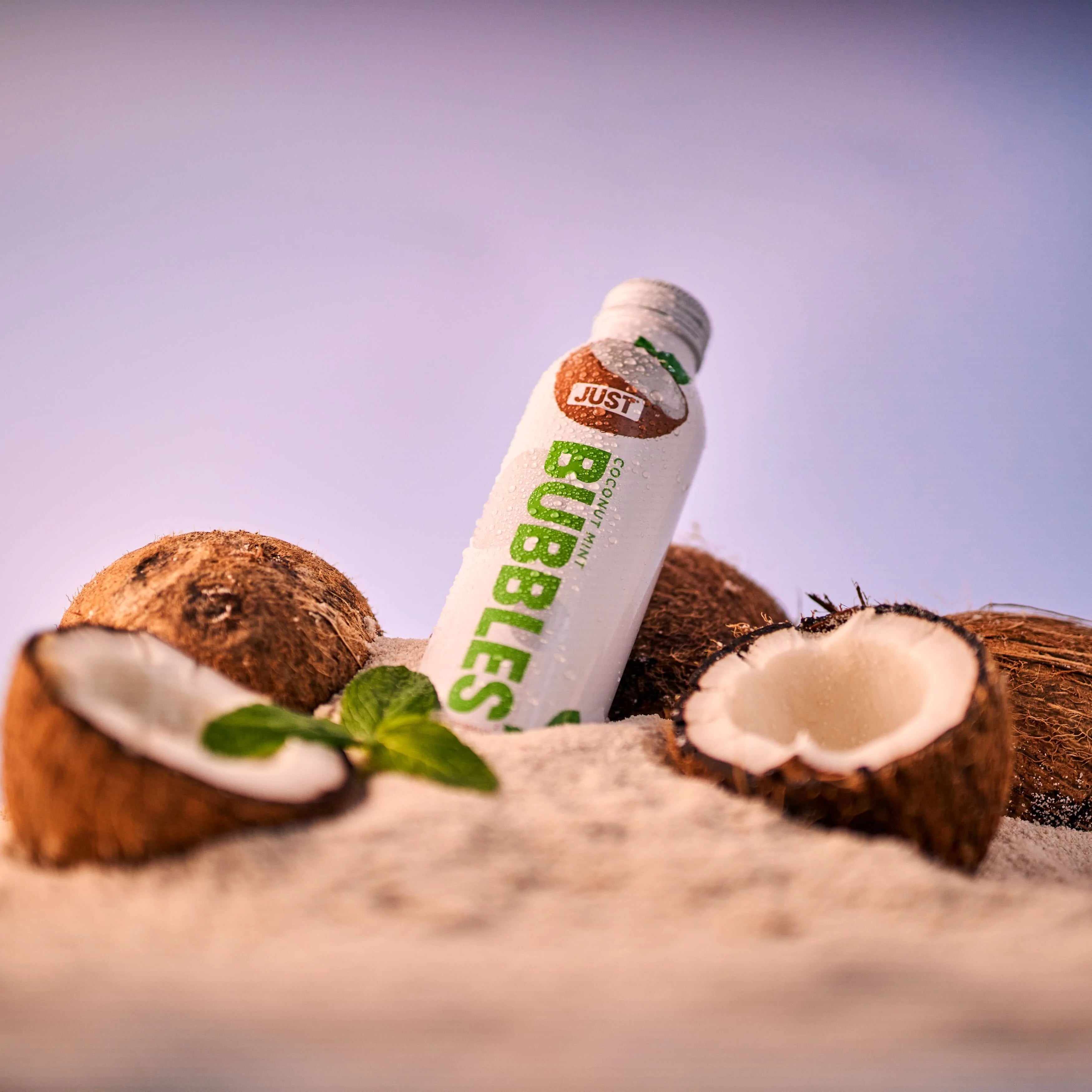 Coconut Mint Bubbles-- 16 fl oz | 24 Pack - JUST WATER