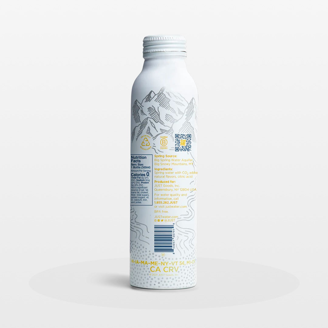 Lemon Bubbles-- 16 fl oz | 24 Pack - JUST WATER