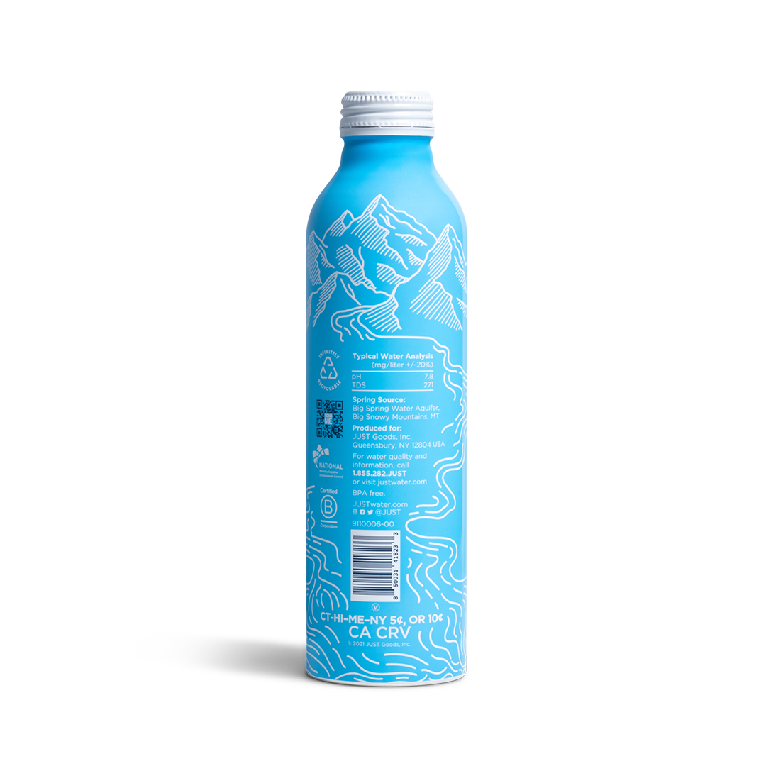 Spring Water -- 22 fl oz Aluminum | 12 Pack