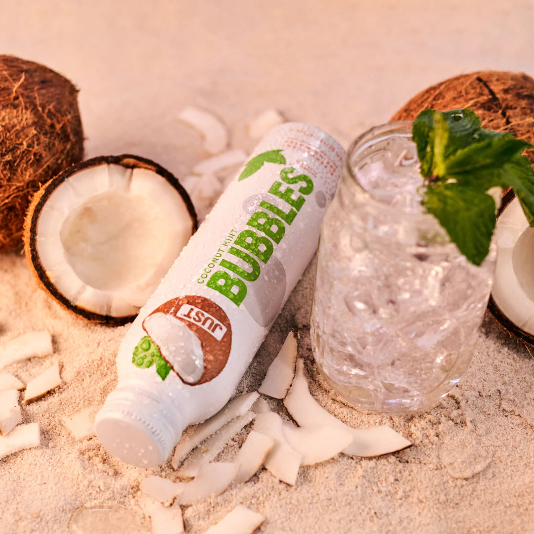 Coconut Mint Bubbles-- 16 fl oz | 24 Pack - JUST WATER