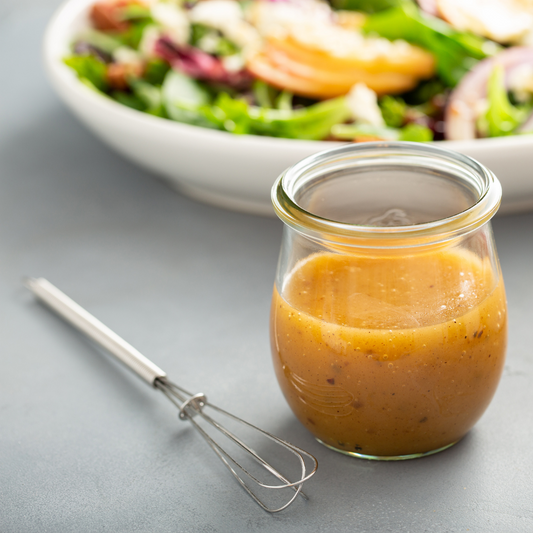 Low Calorie Zesty Lime Sparkling Water Salad Dressing