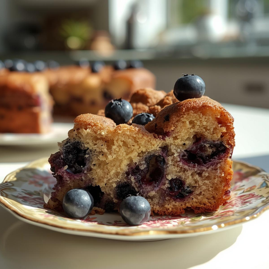 Huckleblueberry Bubbles Coffee Cake