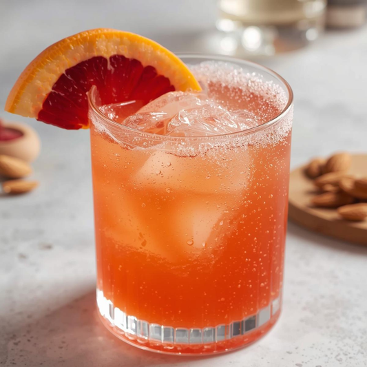 Valencia Orange-Almond Spritz