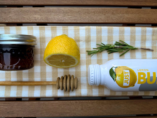 Sparkling Honey Rosemary Lemonade