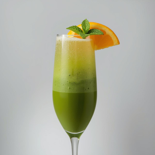 Dry January: The Matcha-Mosa Morning Mocktail