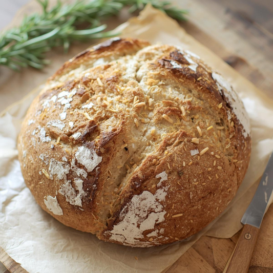 Homemade Lemon Rosemary Sourdough Bread