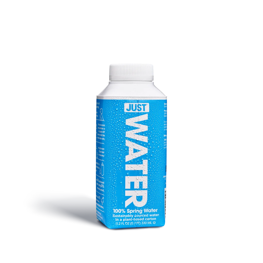 JUST Water, Bottled Spring Water, Naturally Alkaline, High 8.0 pH - Fully  Recyclable Boxed Water Carton, 24 Pack (11.2 fl oz) – JUST WATER