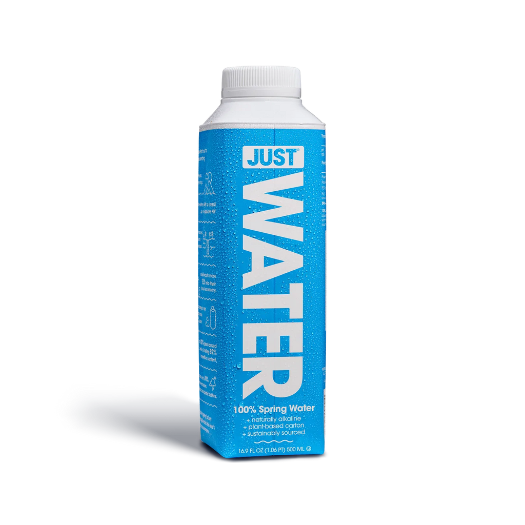 JUST Water, Bottled Spring Water, Naturally Alkaline, High 8.0 pH - Fully  Recyclable Boxed Water Carton, 24 Pack (11.2 fl oz) – JUST WATER