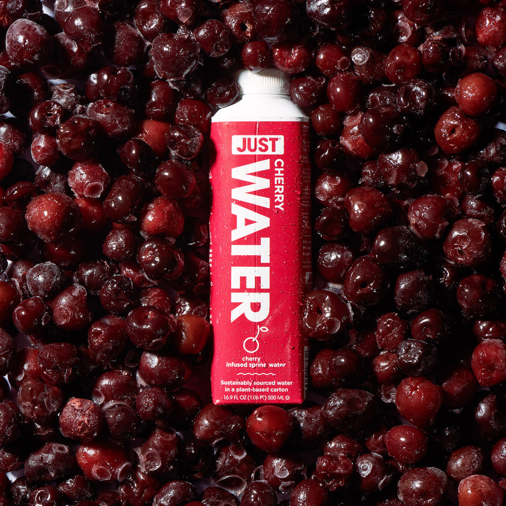 JUST Water Cherry Infused Fruit Flavored Spring Water 24 Pack (16.9 fl oz),  24 Pack/ 16.9 fl oz each - Kroger